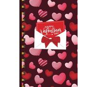 Valentine’s Seamless Hearts Notebook | Cute Romantic 6X9 Paperback | 120 Pages,: Journal for Love Notes, Gifts for Her & Him, Aesthetic Heart Pattern