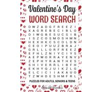 Valentine’s Word Search for Adults: Relaxing Large-Print Puzzles with Romantic, Fun, and Feel-Good Valentine’s Themes