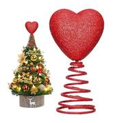 Valentine Tree Topper - 5.12x3.15 Inches, Heart Decor Romantic Accent | Lightweight Easy Placement Festive Home Display, Love Tree Ornament For Hallway, Doorway, Kitchen, Entryway, Living Room, Office