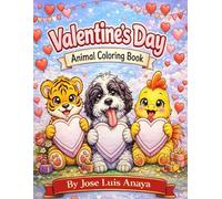 Valentine's Day Animal Coloring Book