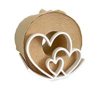 Valentine's Day Bathroom Toilet Paper - 7.4cm Heart Metal Toilet Papers Holders | Paper Towel Holder | Heart-Shaped Tissue Holder,Elegant Bathroom Accessory, Valentine's Day Decoration