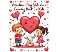 Valentines Day "Bible verse" Coloring Book