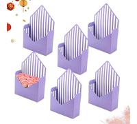 Valentine's Day Box Set, Large Capacity Organizer, 6-Piece Ideal for Wedding, Holiday Kids and Festival, Flowers, Bouquets, Snacks, Cards, and Treats, Perfect for Men, Women Children