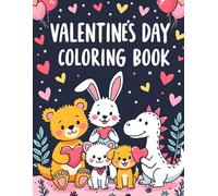 Valentine's Day Children's Coloring Book Vol1