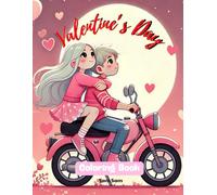Valentine's Day Coloring Book: Cute and Simple Designs for Adults and Teens