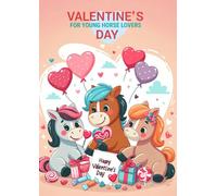 Valentine's day for young horse lovers: Coloring book