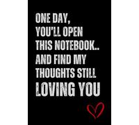 Valentines Day Gifts for Her or Him - Wedding Anniversary Notebook Gift For Husband Frow Wife, Romantic I Love You Gifts, Christmas, Birthday Gifts ... Valentine's day gift for husband, men