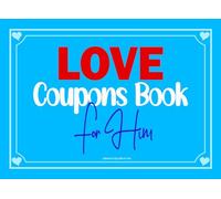 Valentines Day Gifts for Him: Love Coupons Book with 60 Romantic Love Coupons for Husband or Boyfriend