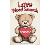 Valentines Day Gifts for Him: Love Word Search Book for Adults: Cozy Themed Puzzles for Men with Answers