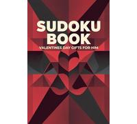 Valentines Day Gifts for Him: Sudoku Book with 100 Hard Puzzles and Answers for Husband or Boyfriend