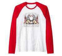Valentines Day GNOME Cute Lighthouse and Anchor Love Quote Camiseta Manga Raglan
