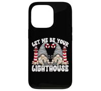 Valentines Day GNOME Cute Lighthouse and Anchor Love Quote Carcasa para iPhone 13 Pro