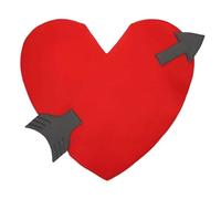 Valentines Day Heart Costume - Love Costume for Adult | Red Romantic Outfit | Heart Costumes | For Couple Men Girls Boys Teens Cosplay Party Gathering Bar Performance