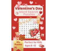 Valentine's Day - Kids Word Search Puzzles: Easy-to-Read Grids, Kid-Friendly Difficulty | 6 x 9 inches, 110 pages | 50+ Word Search Puzzles | ... Fun & Cheers Word Search Puzzle Book Series)