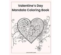 Valentine's Day Mandala Coloring Book