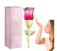 Valentine's day Perfume para mujer en forma de rosa, perfume de feromonas de larga duración, aumenta la confianza en sí mismo, una fragancia que atrae a los hombres y libera tu encanto de la tentación