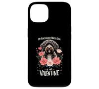 Valentine's Day Portuguese Water Dog Portie Valentines Carcasa para iPhone 13