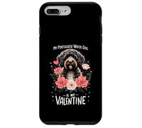 Valentine's Day Portuguese Water Dog Portie Valentines Carcasa para iPhone 7 Plus/8 Plus