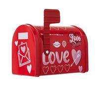 Valentine's Day Tin Mailbox - Valentines Card Box Creative Valentines Mailboxes | Classroom Mailboxes Delicate Greeting Card Mailbox Greeting Cards for Boyfriend Girlfriend Lovers