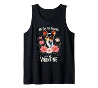Valentine's Day Toy Fox Terrier American Toy Terriers Camiseta sin Mangas