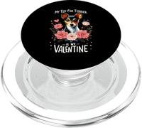 Valentine's Day Toy Fox Terrier American Toy Terriers PopSockets PopGrip para MagSafe