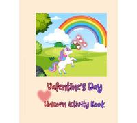 Valentine's Day Unicorn Activity Book