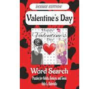 Valentine's Day Word Puzzle Search Book: Word Searches with Easy to Read Print About Valentine's Day, Its History, Culture and More | 6x9 inches, 110 ... Gifts for Vacations, Holidays, and Free Times