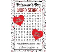 Valentine's Day Word Search: 50 Puzzles for Adults, Teens, and Seniors | Romance and Love Themed | Great for Relaxation and Stress Relief | 6 x 9 in