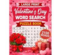 Valentine's Day Word Search Puzzle Book: 100 Love-Filled, Heartwarming Puzzles for Relaxing, Enjoyable Moments