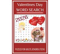 Valentine's Day Word Search Puzzle Book: Valentine's Day Word Search with Easy to Read Print about Valentine's Day, Valentine Word Search, Cupples ... ... Gift for Vacations, Holidays & Free Times