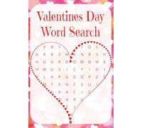 Valentines Day Word Search Puzzle Book: Word Searches with Easy to Read Print about Valentines Day, Love, Romance and More [6x9 inches, 110 pages] 50+ ... … Gift for Vacation, Holidays and Free times