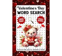 Valentine's Day Word Search Puzzles For Adults: 2400+ Words, Romantic Season Themed Word Find Puzzles, Valentine Gifts Idea For Seniors, Boyfriend Girlfriend, Men & Women