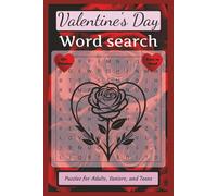 Valentine's Day Word Search: Puzzles for Adults, Seniors, and Teens