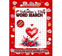 Valentine's day word search: Relaxing Love-Themed Puzzles to Celebrate Romance, 60 Elegant & Stress-Relieving Word Search Puzzles | A Perfect Valentine’s Gift