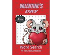 Valentines Day Word Search: Valentines day Word Search Puzzle Book with Easy to Read Print with 50+ Puzzles about love | 6x9 inches | 110 ... Holidays, Birthdays, and Music Enthusiasts.