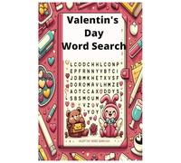 Valentine's Day Word Search: Word Search Puzzle Book