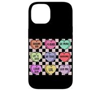 Valentines Hearts Dream Big 4 Ever Be Mine Let's Be Be True Carcasa para iPhone 14