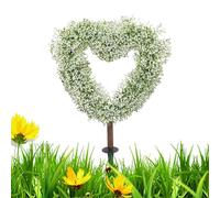 Valentines Lawn Decor - Artificial Yard Stakes Sign for Celebration | Durable Acrylic with Metal Stakes, Decorative Outdoor Accessory, Setup Tool, Holiday Decoration Piece, Suitable for Backyar