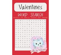 Valentines Word Search Puzzle Book: Words Searches with Easy to Read Print about Valentines, Love, Festive and more | 6x9 inches, 110 pages | 50+ Puzzles| Gift for Vacations, Holidays and Free Time