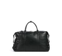 Valentino Bags Infinity Bolsa de fin de semana negro, imitación de cuero, 54 x 38 x 21cm