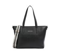 Valentino Bags Zero Re Bolsa shopping negro, imitación de cuero, mujer