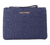 Valentino bolsa de utensilios Pansy Soft Cosmetic Case Blu azul marino