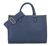 Valentino bolso bandolera Samba Re Shopping Bag Blu azul marino