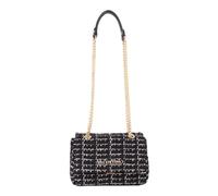 Valentino bolso bandolera Tweed Flap Bag Nero/Multicolor negro
