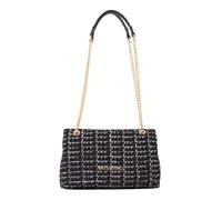 Valentino bolso bandolera Tweed Flap Bag Nero/Multicolor negro