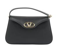 Valentino - Bolso de hombro con logo V de piel - Bags - unisex - Negro - ONE SIZE -
