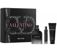 Valentino Born In Roma Uomo Eau de Toilette Spray 3,4 oz 0,5 Fl Oz Gel de ducha 2,5 oz