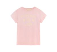 Valentino - Camiseta de algodón estampada - Tops - Mujer - Rosa - S -