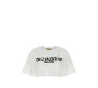 Valentino - Camiseta estampada - Tops - Mujer - Blanco - S -