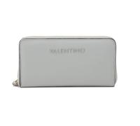Valentino Cartera de Cuero Gris, Cierre de Cremallera VPS8A8155 NEASY RE ICEGRAY